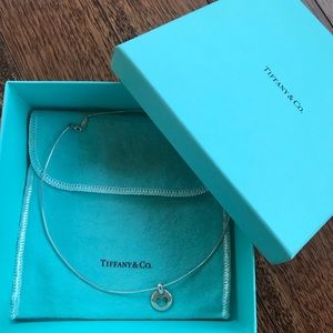 Tiffany &Co. stencil heart pendant